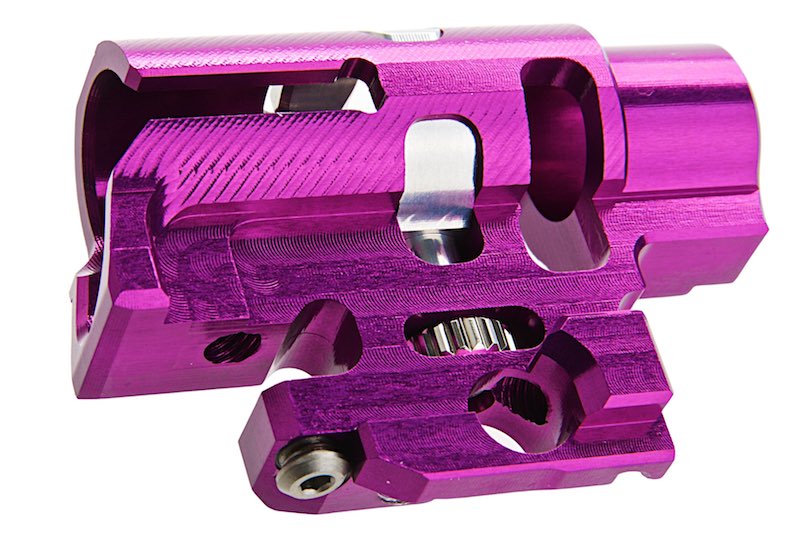 TTI Airsoft Tokyo Marui Hi Capa GBB Infinity One Piece Full CNC TDC Hop Up Chamber - Purple