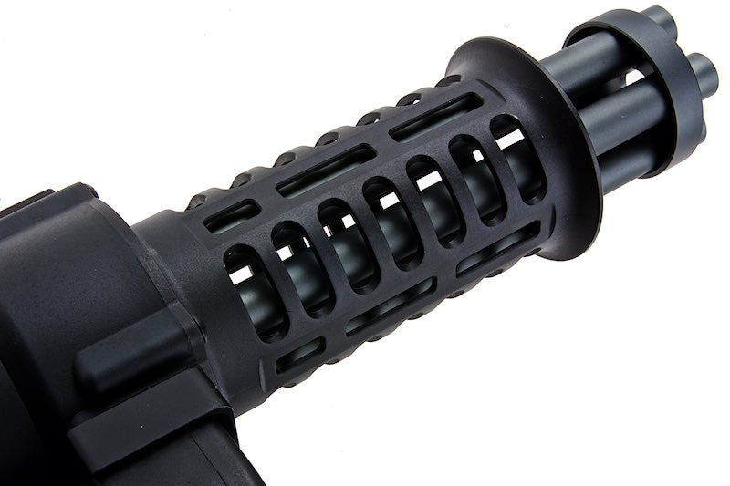 WELL PRO M134 Mini Vulcan Rotating Gatling Airsoft AEG - Black