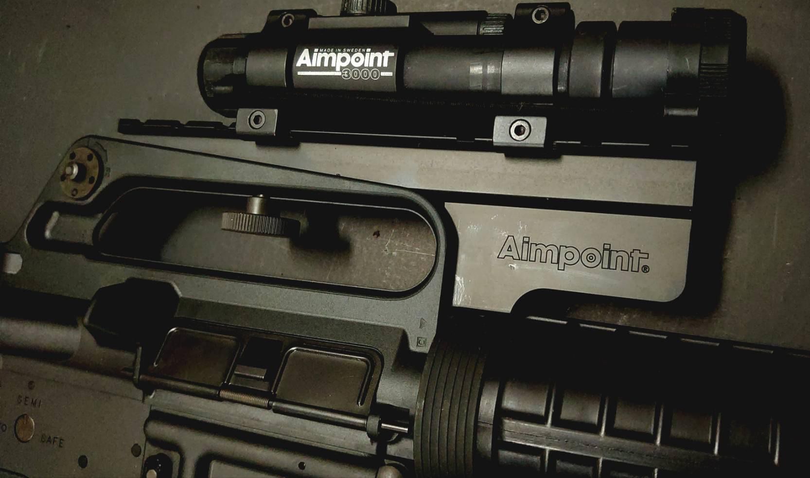 DNA M4/M16 Carry Handle Rail for Aimpoint