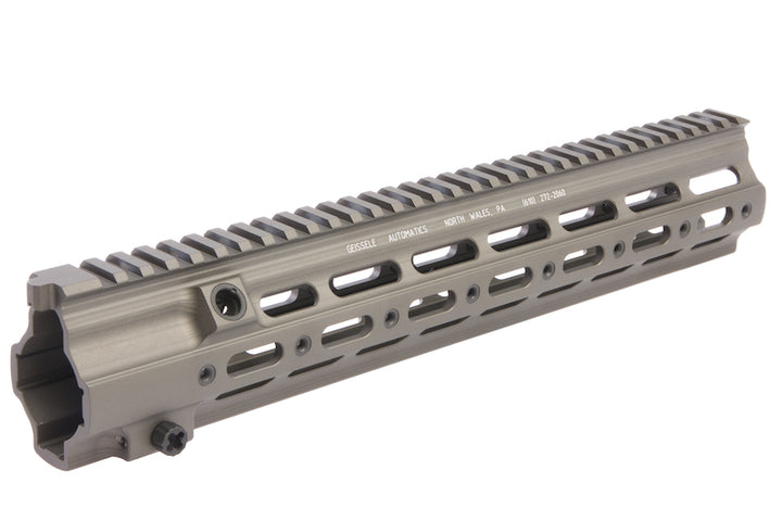 Z-Parts SMR 416 Handguard (Aluminum, 14.5 inch) for Systema/VIPER/Umarex(VFC) 416 AEG, GBBR Airsoft-Midnight Green