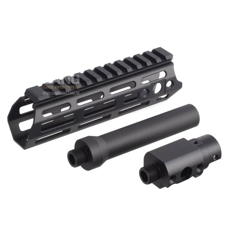 Action army aap-01 aluminum handguard - black rail system