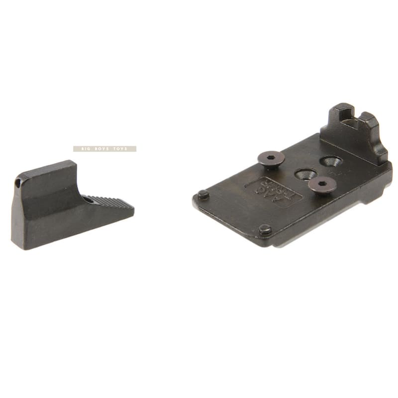 Action army aap-01 steel rmr adapter & front sight set free