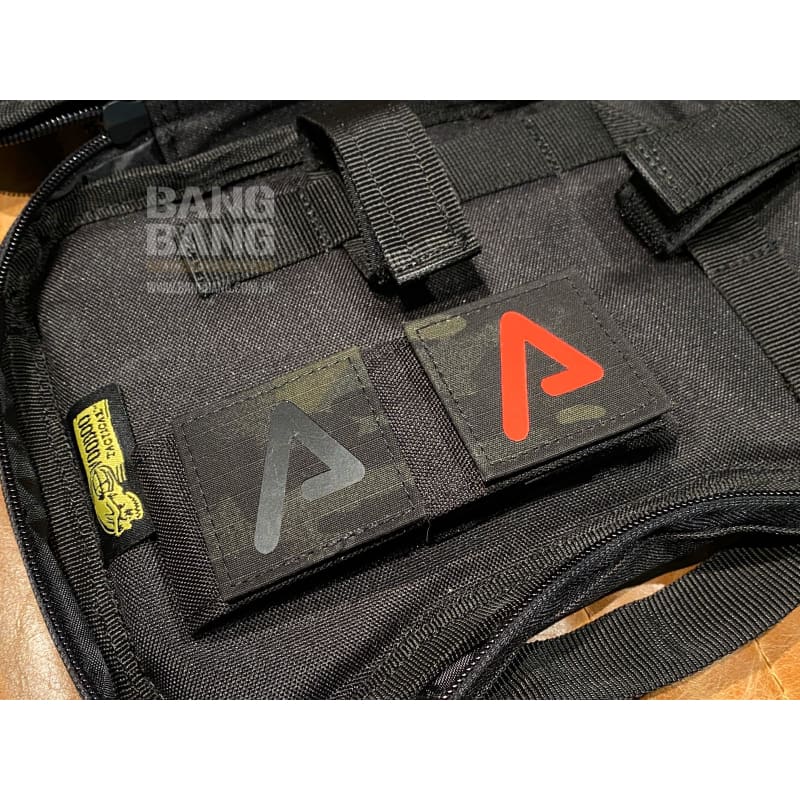 Agency arms pistol case with 2 agency arms patches pistol