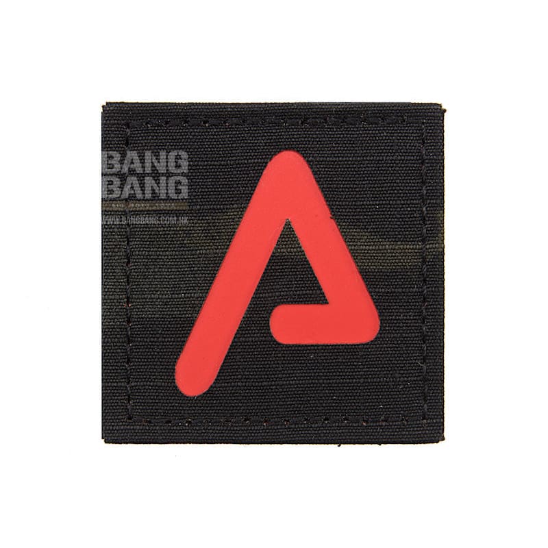 Agency arms premium patches multicam black / red ’a’ free