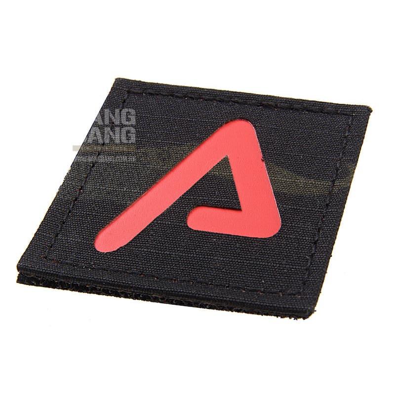 Agency arms premium patches multicam black / red ’a’ free