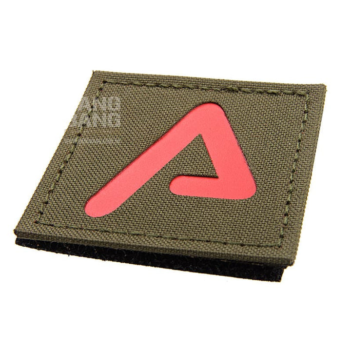 Agency arms premium patches ranger green / red ’a’ patches