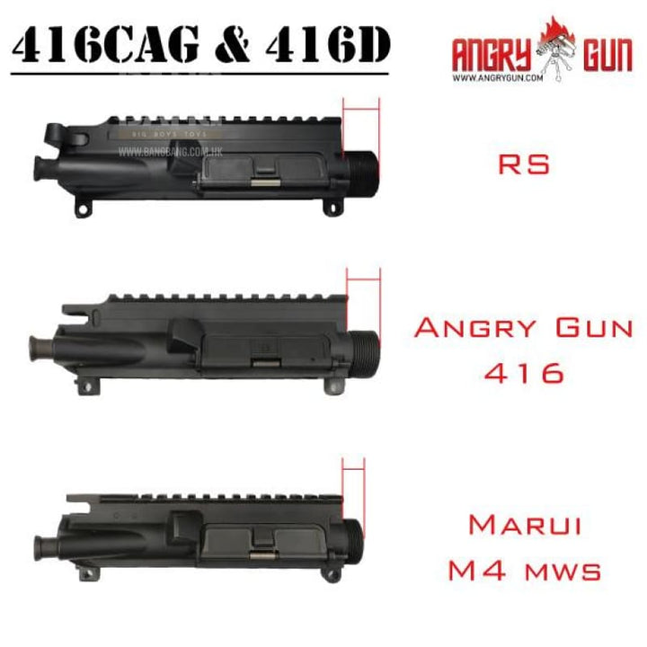 Angry gun 416cag mws conversion kit with 10.5’’ smr rail -