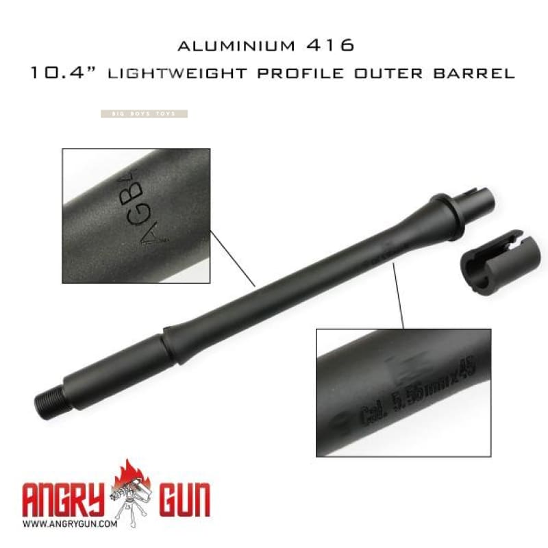 Angry gun 416cag mws conversion kit with 14.5’’ smr rail -