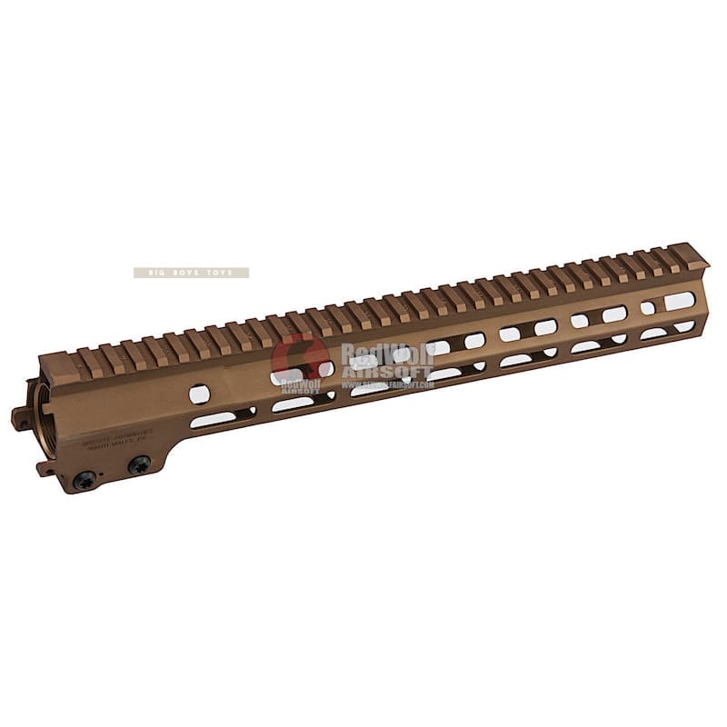 Angry gun aluminum mk16 m-lok 13.5 inch rail airsoft version