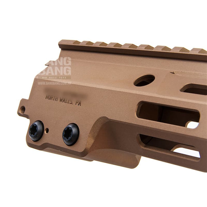 Angry gun aluminum mk16 m-lok 9.3 inch rail airsoft version