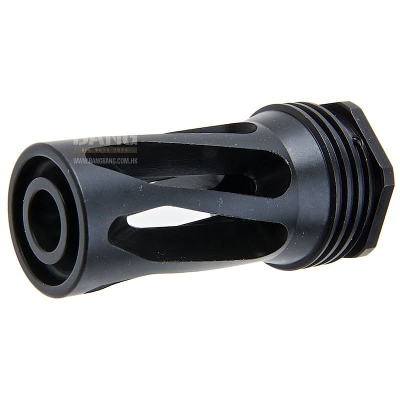 Angry gun tornado mk16 flash hider (black 14mm ccw) free