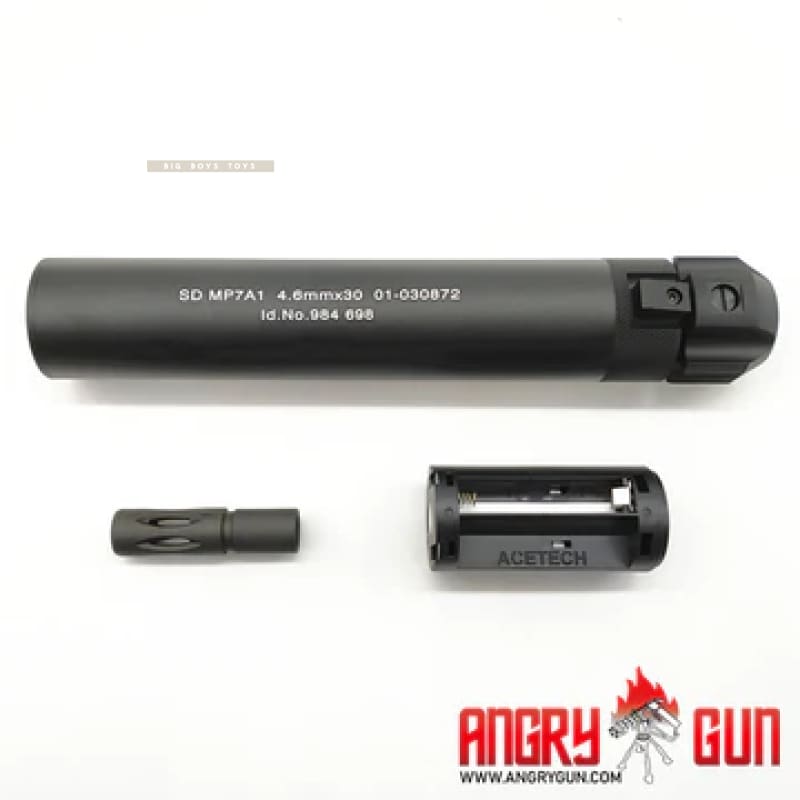 Angrygun mp7 qd silencer tracer gen2 - umarex/ vfc version