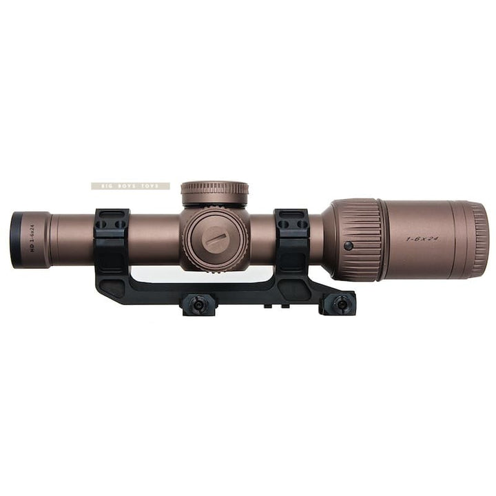 Ares 1-6 x 24 illuminated airsoft scope w/ scope mount -