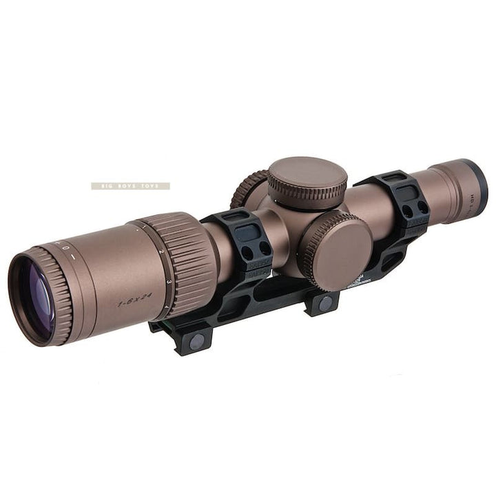 Ares 1-6 x 24 illuminated airsoft scope w/ scope mount -