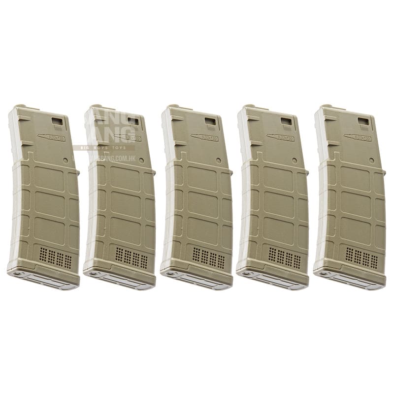 Ares 130rds m4 amag magazine for m4/ m16 aeg (5pcs / box) -