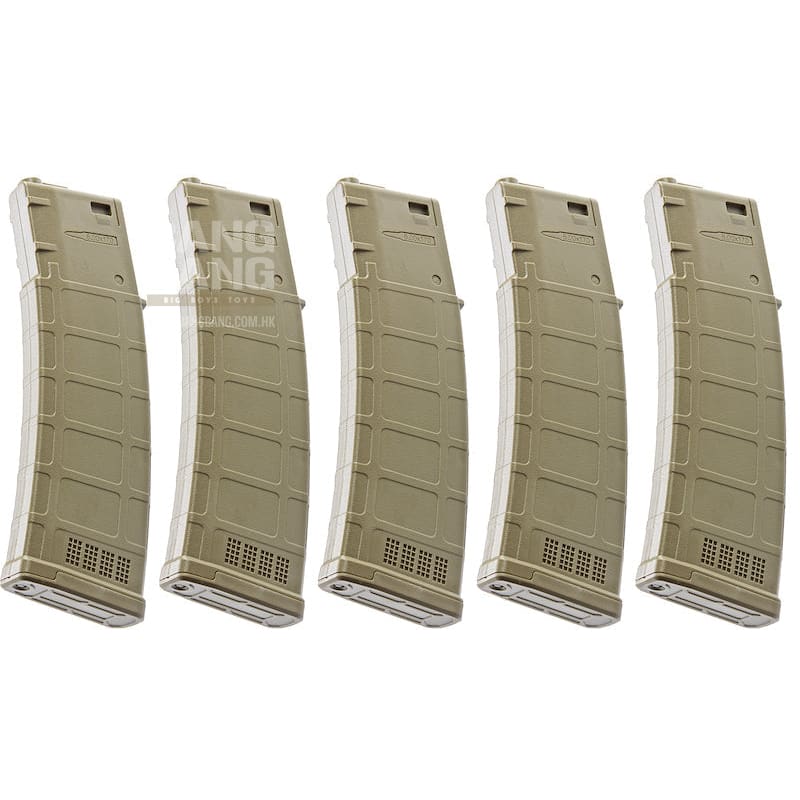 Ares 170rds m4 amag magazine for m4/ m16 aeg (5pcs / box) -