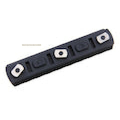 Ares 4 inch metal key rail system for m-lok system (2pcs /