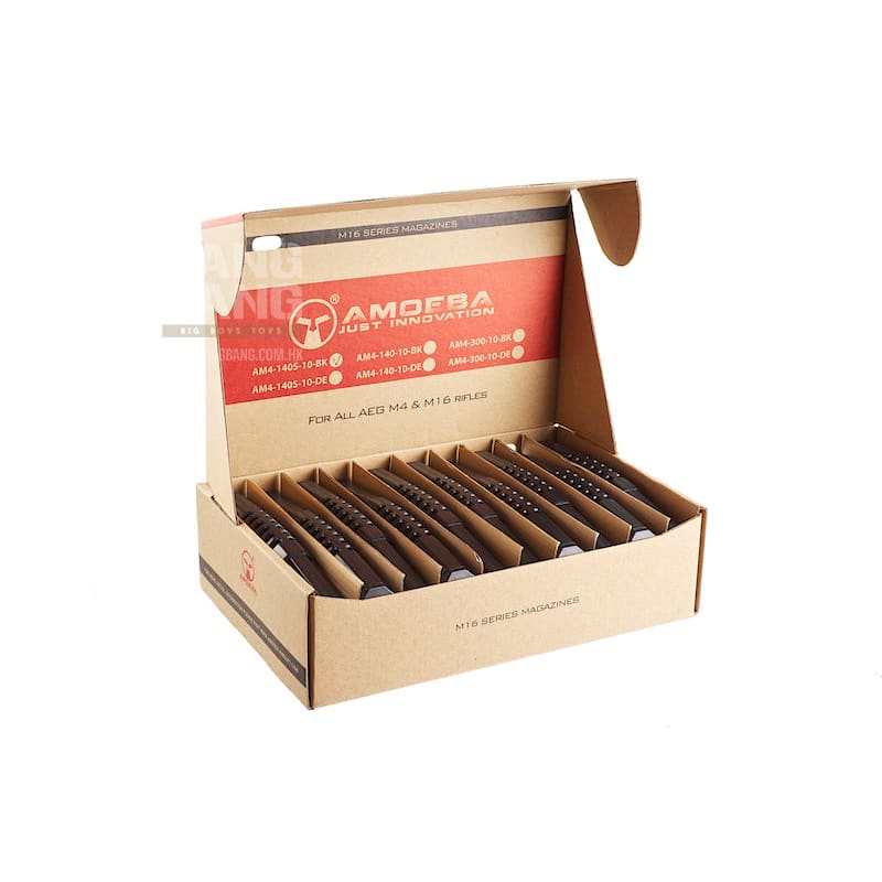 Ares amoeba 140 rds s class box set magazines for m4/m16 aeg