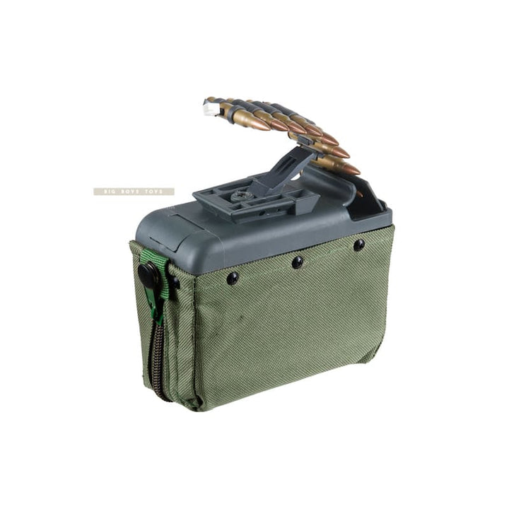 Ares lmg box 1100rd magazine - green free shipping on sale