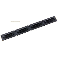 Ares plastic m-lok rail cover set - black free shipping