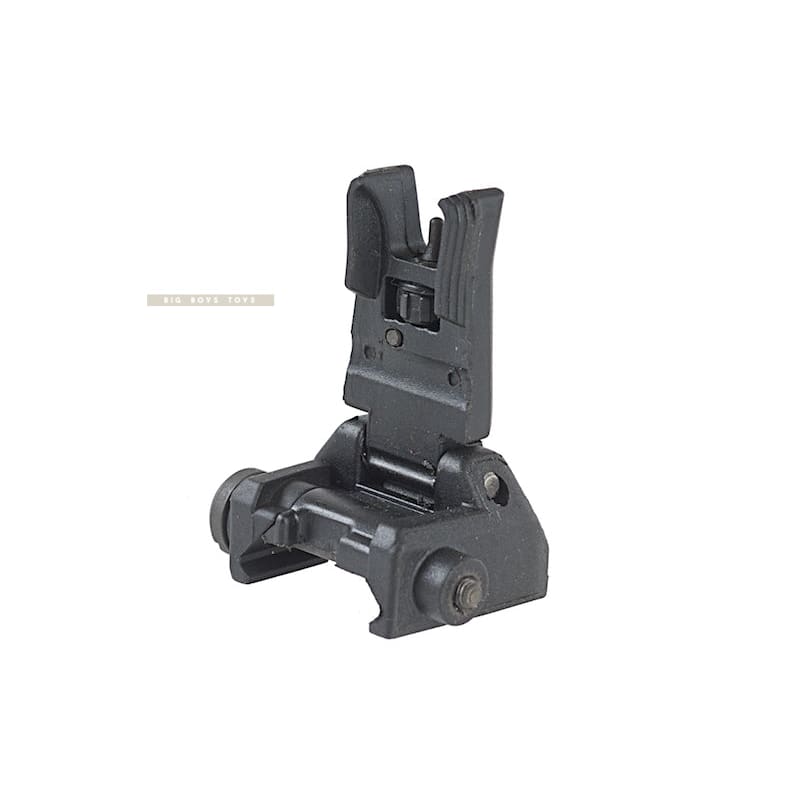 Ares reinforced nylon fiber flip-up front sight for milspec