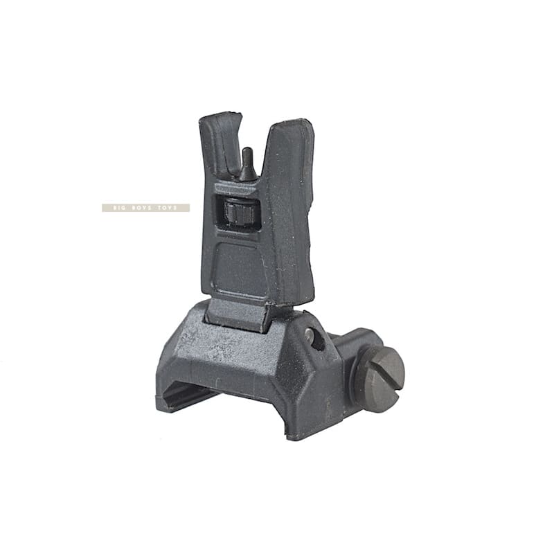 Ares reinforced nylon fiber flip-up front sight for milspec