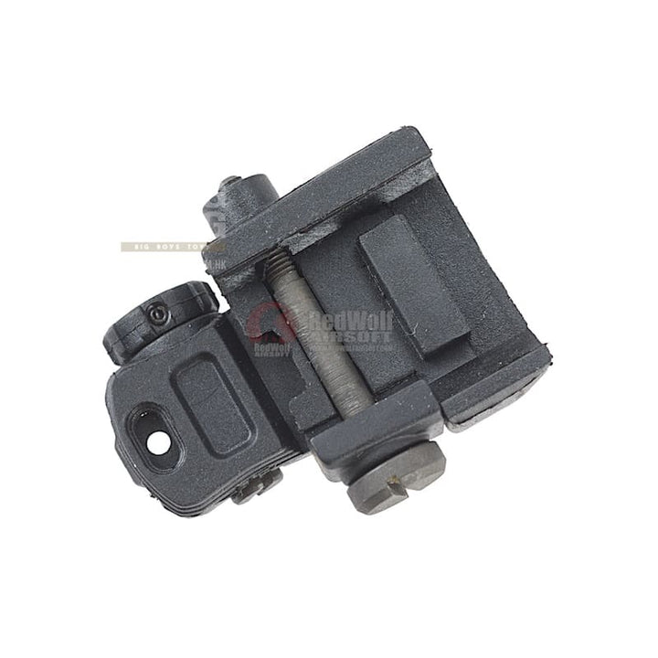 Ares reinforced nylon fiber flip-up rear sight for milspec 1