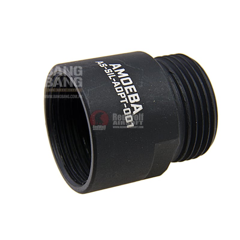 Ares silencer adapter for amoeba striker outer barrel free