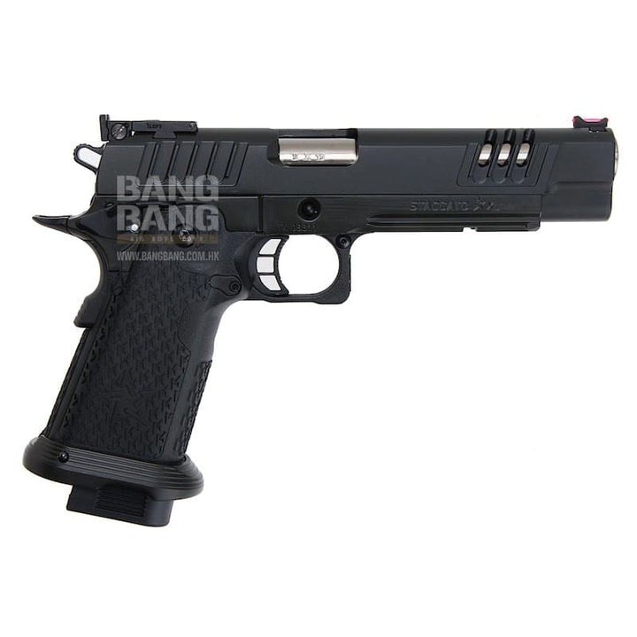 Army armament r611 staccato xl 2011 airsoft gbb pistol - bk