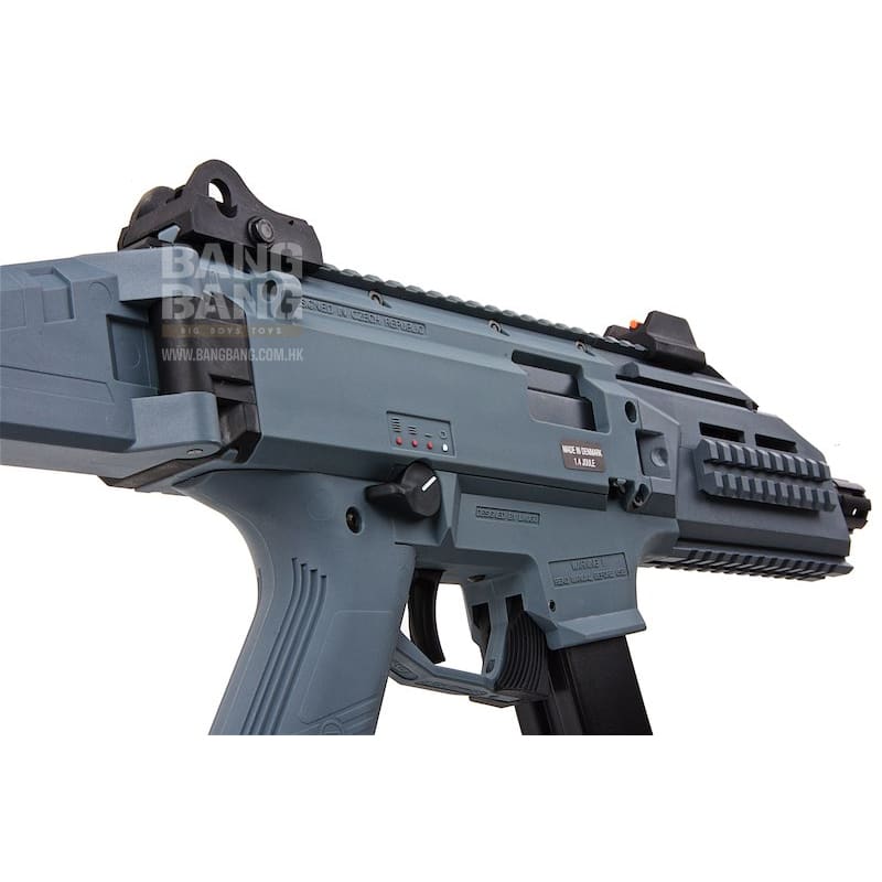 Asg cz scorpion evo3a1 aeg - battleship grey smg free