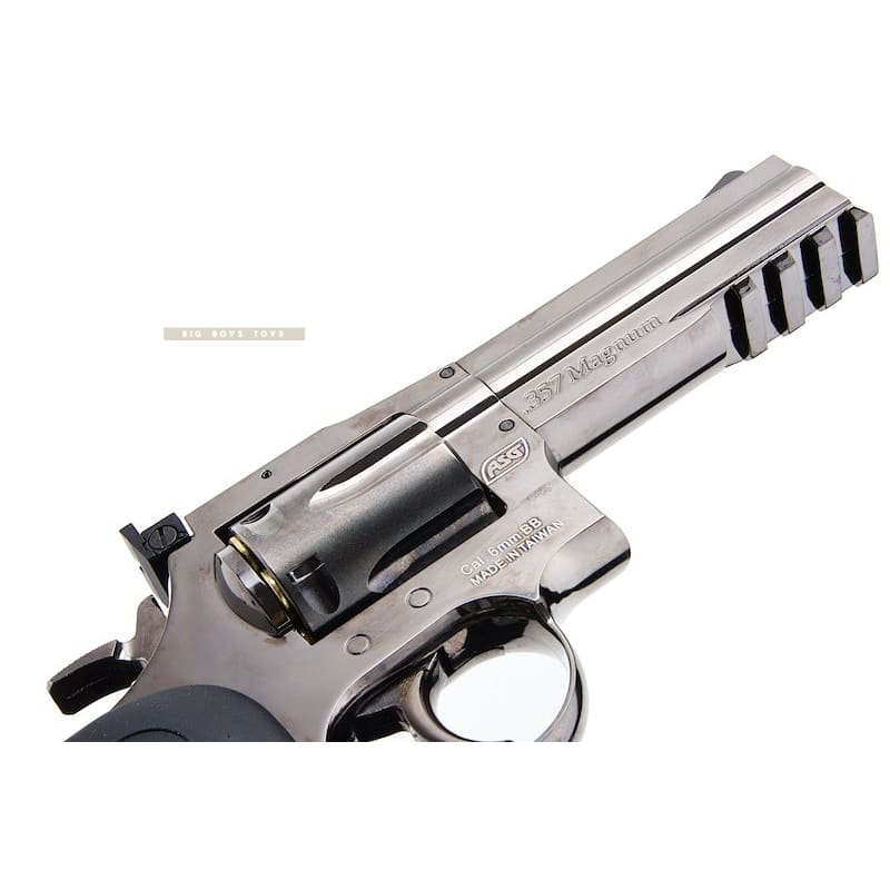 Asg dan wesson 715 4 inch 6mm co2 revolver - black (by