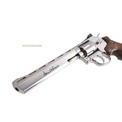 Asg dan wesson 8 inch co2 revolver - silver free shipping