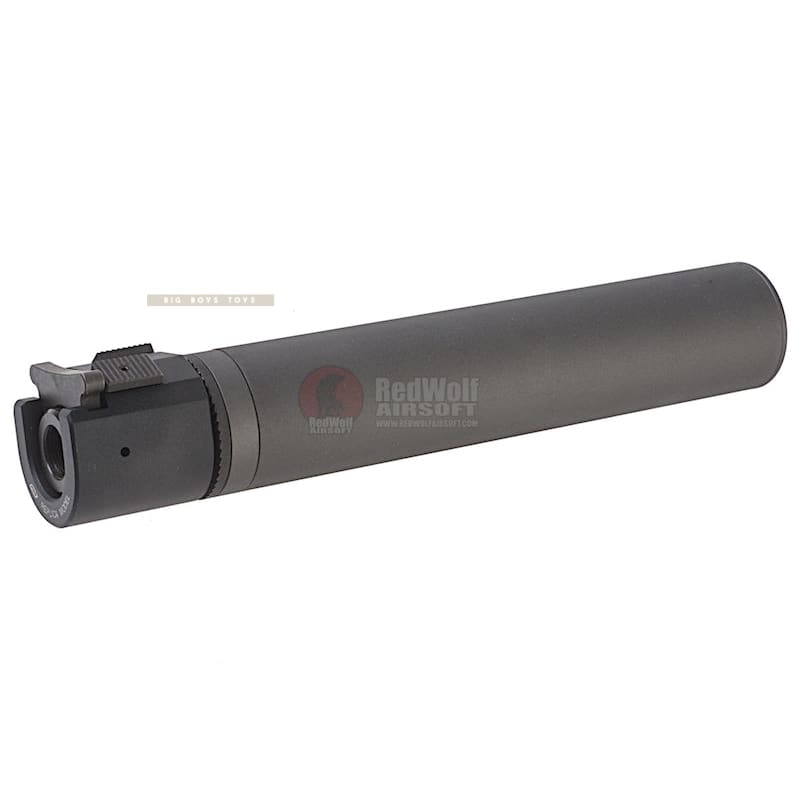 Asg rotex - iii barrel extension tube and flash hider - 225m