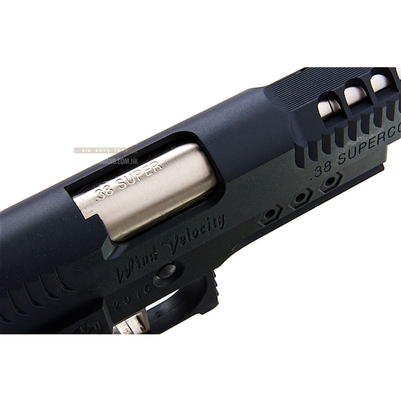 Aw custom hx24 series ’wind velocity’ ipsc gas blowback