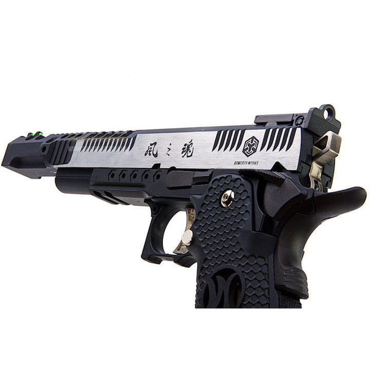 Aw custom hx24 series ’wind velocity’ ipsc gas blowback