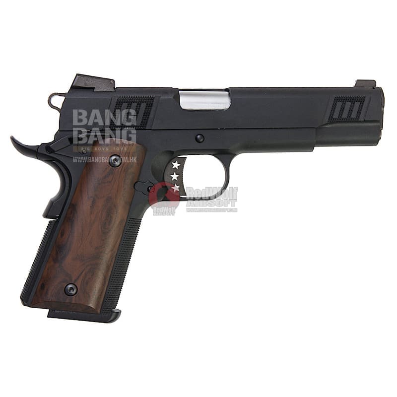 Aw custom iconic 1911 gas blowback pistol - black free