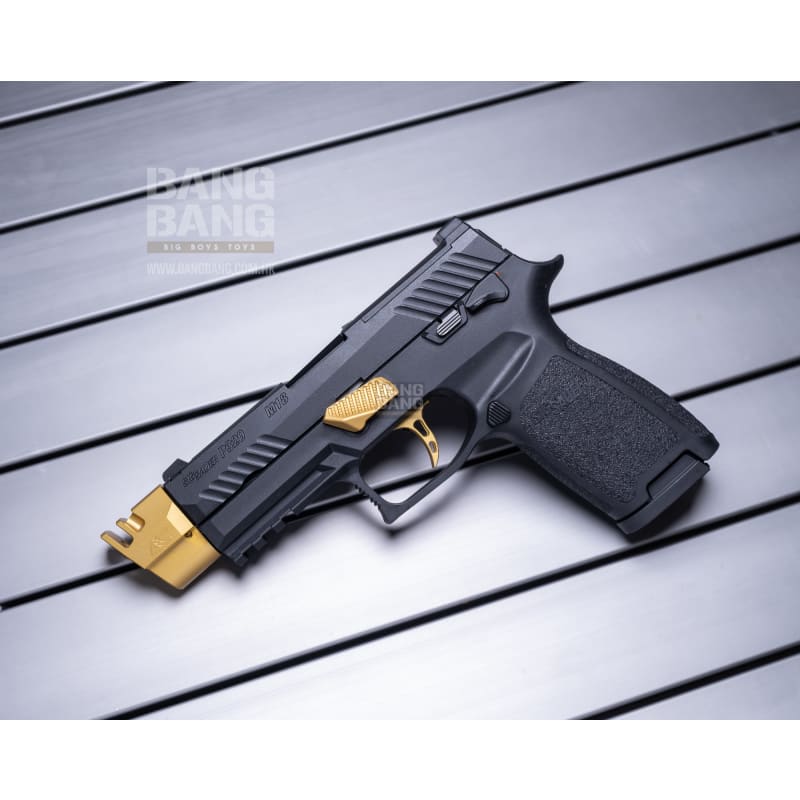 Bang bang custom sig air p320 m18 with ac style compensator