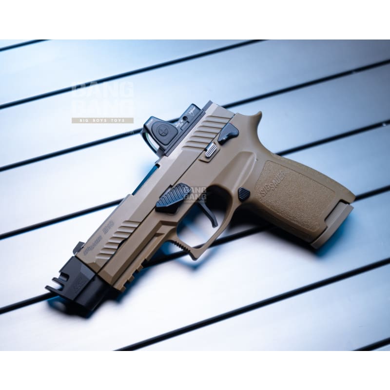 Bang bang custom sig air p320 m18 with ac style compensator