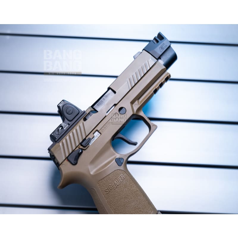 Bang bang custom sig air p320 m18 with ac style compensator