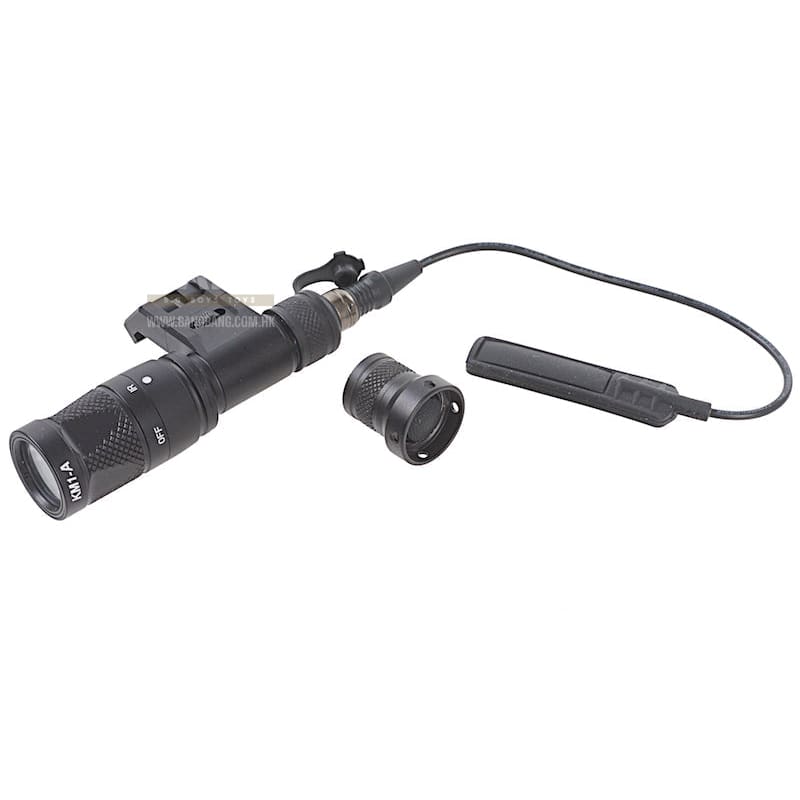 Blackcat airsoft m300 flashlight with tactical imf mount - b