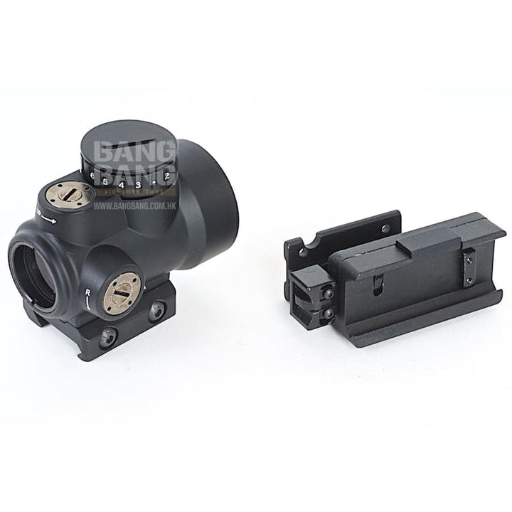 Blackcat airsoft mro style red dot sight with sidelok mount