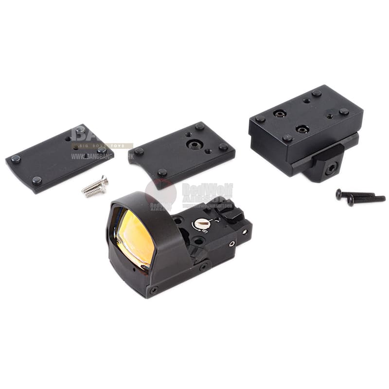 Blackcat airsoft pd style red dot sight - black free