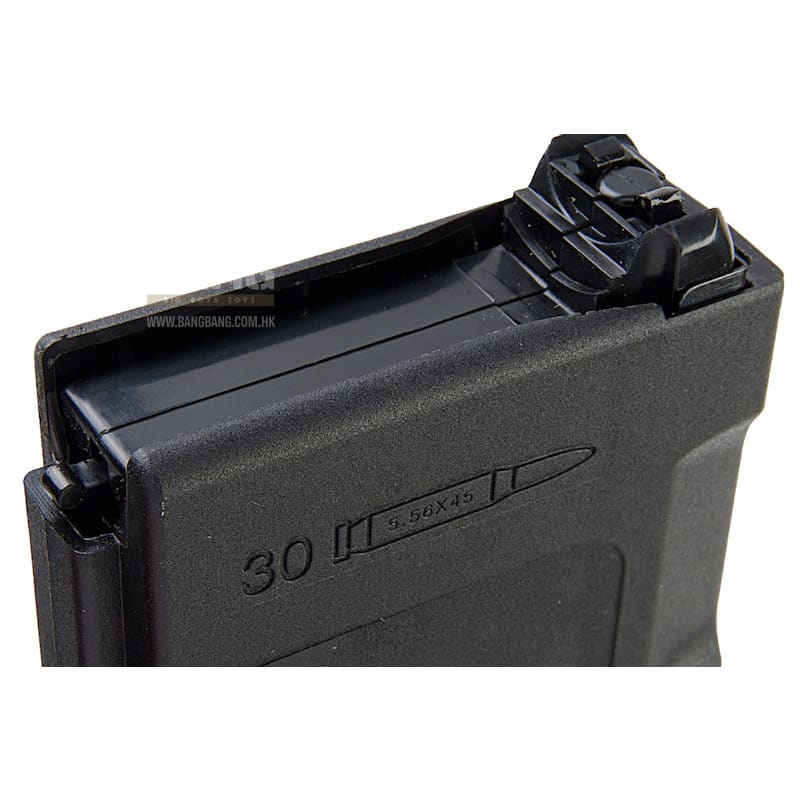 Blackcat airsoft polymer 30 / 120 rds magazine for systema