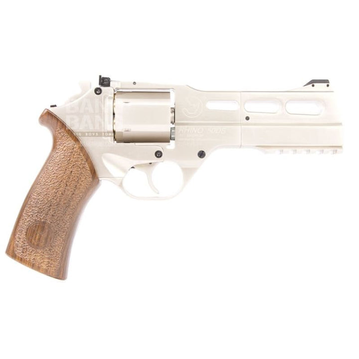 Bo chiappa rhino 50ds.357 magnum co2 revolver -sliver pistol