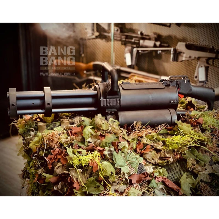 Classic army m133 mini vulcan rotating multi-barrel airsoft