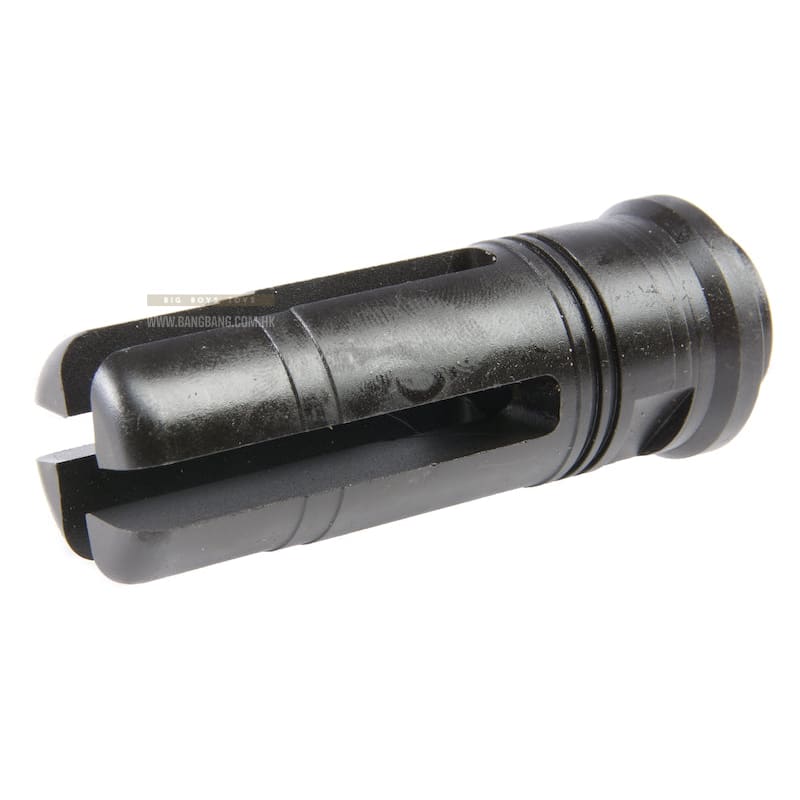 Crusader socom 556 4prong steel flash hider (14mm ccw) (by