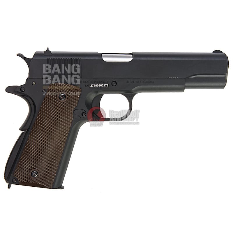 Cybergun colt 1911 gbb pistol - black (by we) free shipping