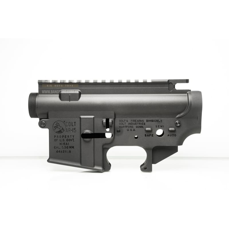 Cybergun colt licensed cnc upper & lower receiver for marui