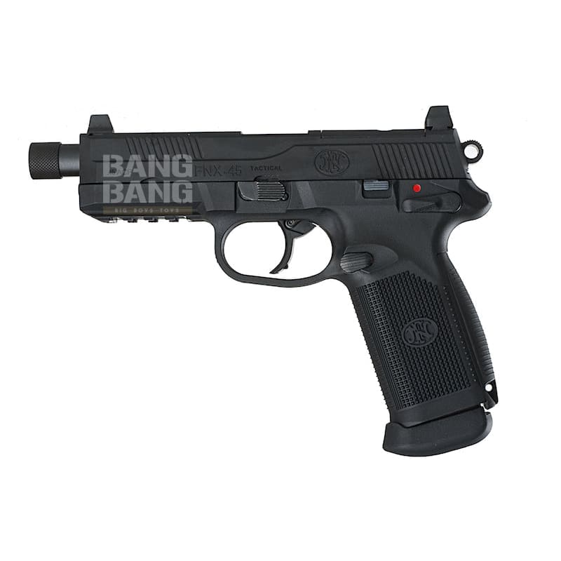 Cybergun fnx-45 tactical gbb (black) pistol / handgun free