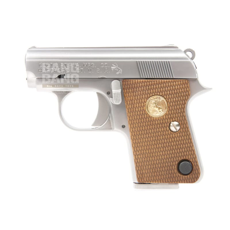 Cybergun licensed colt.25 gbb pistol with marking - silver